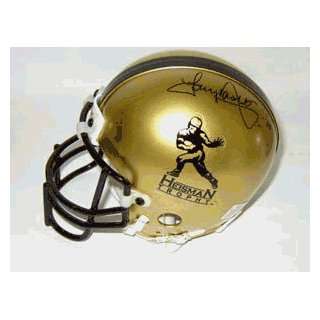 Tony Dorsett Pittsburgh Panthers NCAA Autographed Mini Heisman Logo 