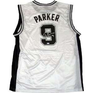  Tony Parker San Antonio Spurs Autographed White Replica 