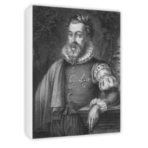 Torquato Tasso (engraving) by English School   Canvas   Medium 