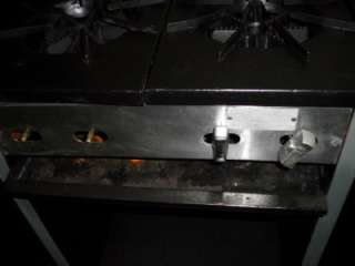 UNKNOWN BRAND RANGE/TOP ONLY STOVE NAT GAS 4 GRIDDLE  