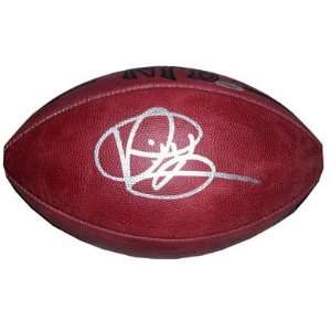 Vince Young Autographed/Hand Signed Wilson NFL Pro Football