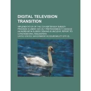  Digital television transition implementation of the converter box 