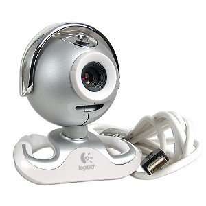  Logitech USB QuickCam Zoom Web Camera (Silver 