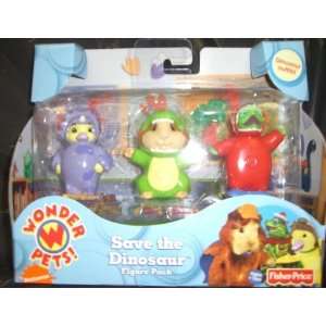  Wonder Pets Save the Dinosaur Figure Set Toys & Games