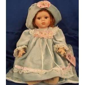   Porcelain Doll Caucasian Limited Edition Collectible