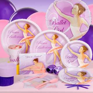 Prima Ballerina Standard Party Kit for 8.Opens in a new window