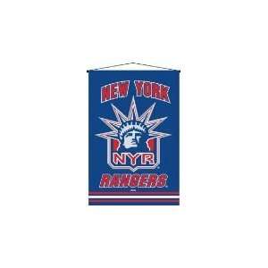  NHL Hockey Deluxe Wallhanging New York Rangers   Fan Shop 