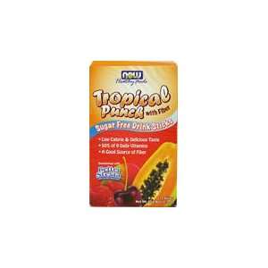 Tropical Punch Powder Drink with Fiber 12 packs Packets  
