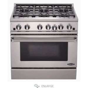   DCS 6 BURNER SEALED WITH CONVECTION OVEN DUAL FUEL RANGE Appliances