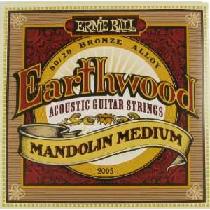  Ernie Ball Mandolin   Earthwood Medium, .010   .036, 2065 