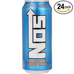  NOS Energy Drink, 16 Ounce (Pack of 24) Health & Personal 