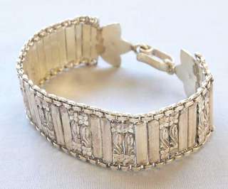 Tribal Silver. A Handcrafted India Bracelet  