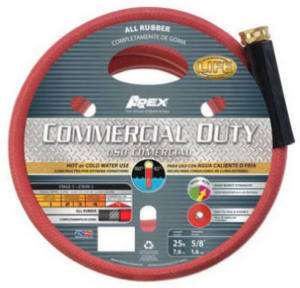 Apex Commercial Duty Hot Water Rubber Hose 50ft or 25ft  