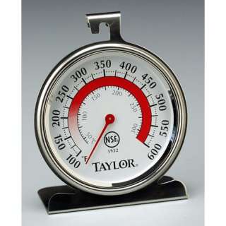 TAYLOR 5932 CLASSIC STAINLESS STEEL OVEN THERMOMETER  