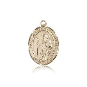   Included In A Grey Velvet Gift Box Patron Saint of Funeral Directors