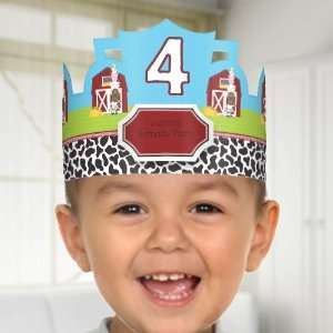    Farm Animals   Birthday Party Personalized Hats Toys & Games