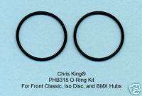 Chris King PHB315 Front Hub O Ring Kit (hubs)  