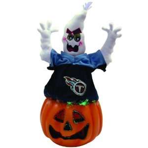  NFL Tennessee Titans Lighted Fiber Optic Halloween Ghost 