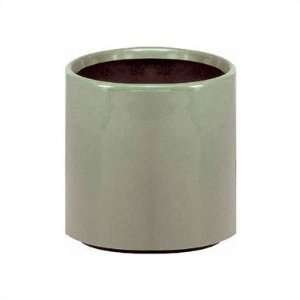  18 Fiberglass Cylindrical Planter Color Haze Patio 
