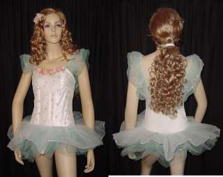 FAIRY PRINCESS Ballet Tutu MINT Dance Costume Adult Sz  