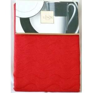  Lenox Apropos Wave Red Tablecloth