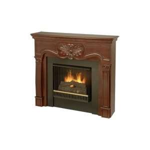    Real Flame Victoria Mahogany Gel Fuel Fireplace