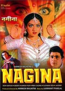 Nagina  Rishi Kapoor Sridevi Indian Hindi Movie DVD  