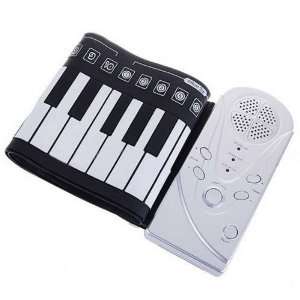 hand carried 49 Keys Midi Digital Roll Up Folding Piano Soft Keyboard 
