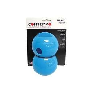  3 PACK CONTEMPO BRAVO FOOD AND TREAT DISPENSER, Color May 