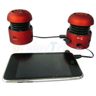 Mobile Portable Mini boom Speaker f iPod iPhone Laptop  