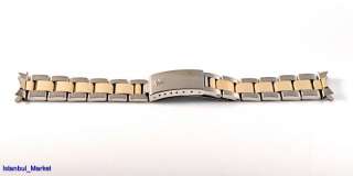 Rolex Midsize 14K Gold & S.Steel Bracelet Watch Parts  