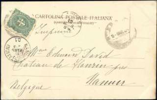 italy, ASSISI, Basilica di Santa Chiara (1901) Stamp  