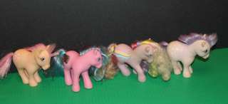 Huge Vintage Hasbro My Little Pony Lot 33 Ponies Babies  