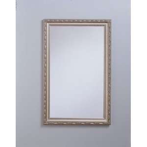  Robern PLWM2030LS Laurel Framed Wall Mirror, 19 1/4W x 30 