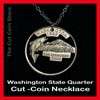 Washington Cut Coin Jewelry by Colin at Cut Coin Store