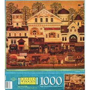   1000 Piece Puzzle   Old Main Street   2000 Release Toys & Games