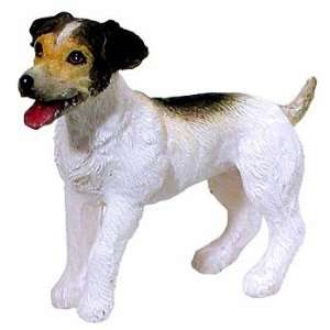  Standing Jack Russell Small Dog Statue