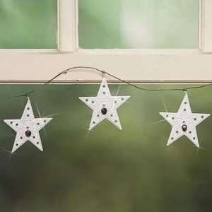  Sparkly Stars Garlands