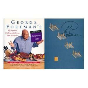 George Foreman Autographed Big Book of Book of Grilling, Barbecue, and 