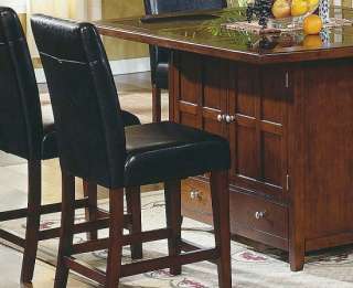 DINING SUITE KITCHEN SERENA ISLAND TABLE 6 CHAIRS SET  