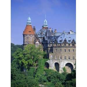  Ksiaz Castle, Sudeten Mountains, Silesia, Poland, Europe 