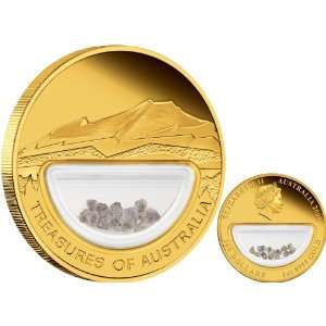   of Australia Diamonds Locket 1oz Gold Proof Coin Toys & Games