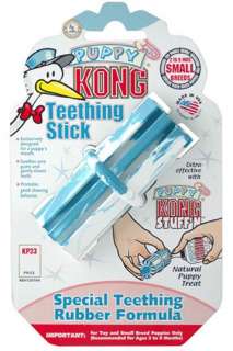 Puppy KONG Puppy Teething Stick   SMALL 2 9 Months  