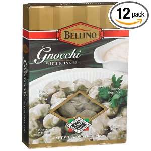 Bellino Spinach Gnocchi, 16 Ounce Boxes (Pack of 12)  