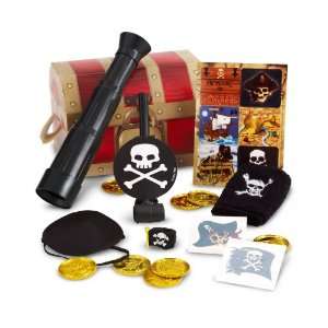  Lets Party By Pirates Party Favor Box 