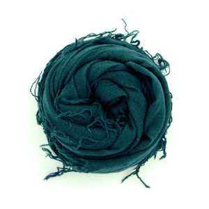 Chan Luu Scarf   Solid Deep Teal Cashmere and Silk (FINAL SALE)