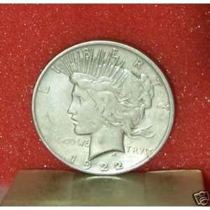  1922 D Circulated Peace Dollars 