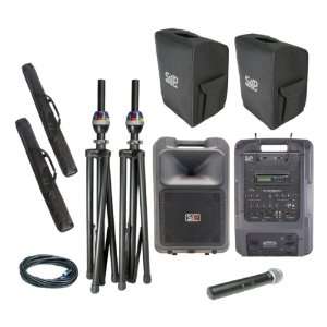   System   Deluxe Wireless Handheld Microphone Package w/ Companion