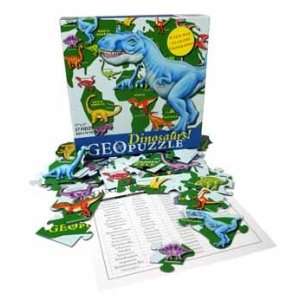  Dinosaurs Geo Puzzle Toys & Games