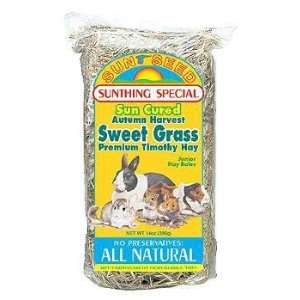    Sunseed Junior Sweet Grass Bales 6 24 oz Bags
